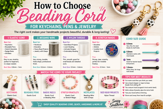 How to Choose Beading Cord: The Complete Guide for Beginners & Craft Sellers