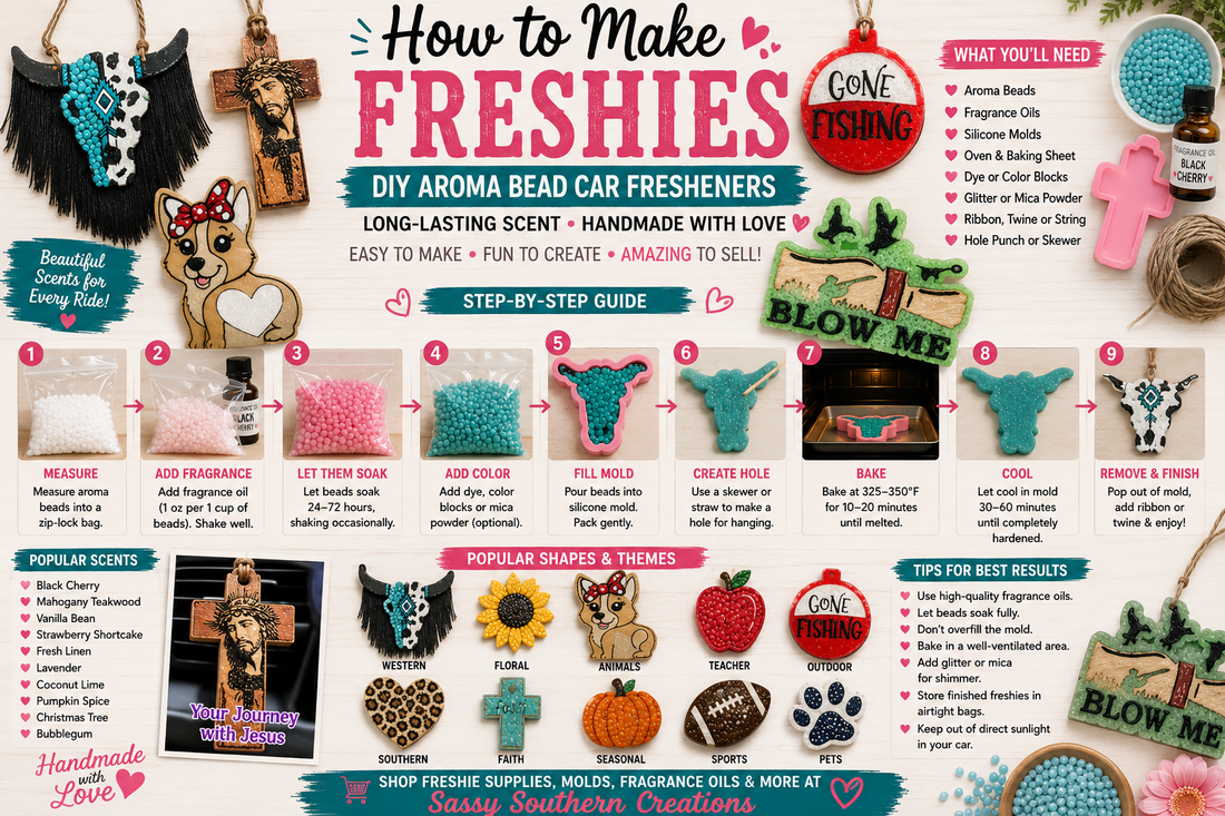 How to Make Freshies: A Beginner's Guide to DIY Car Fresheners