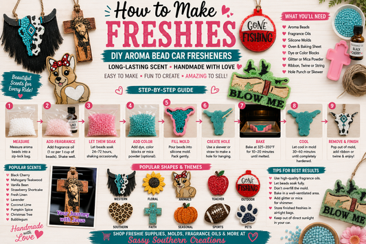 How to Make Freshies: A Beginner's Guide to DIY Car Fresheners