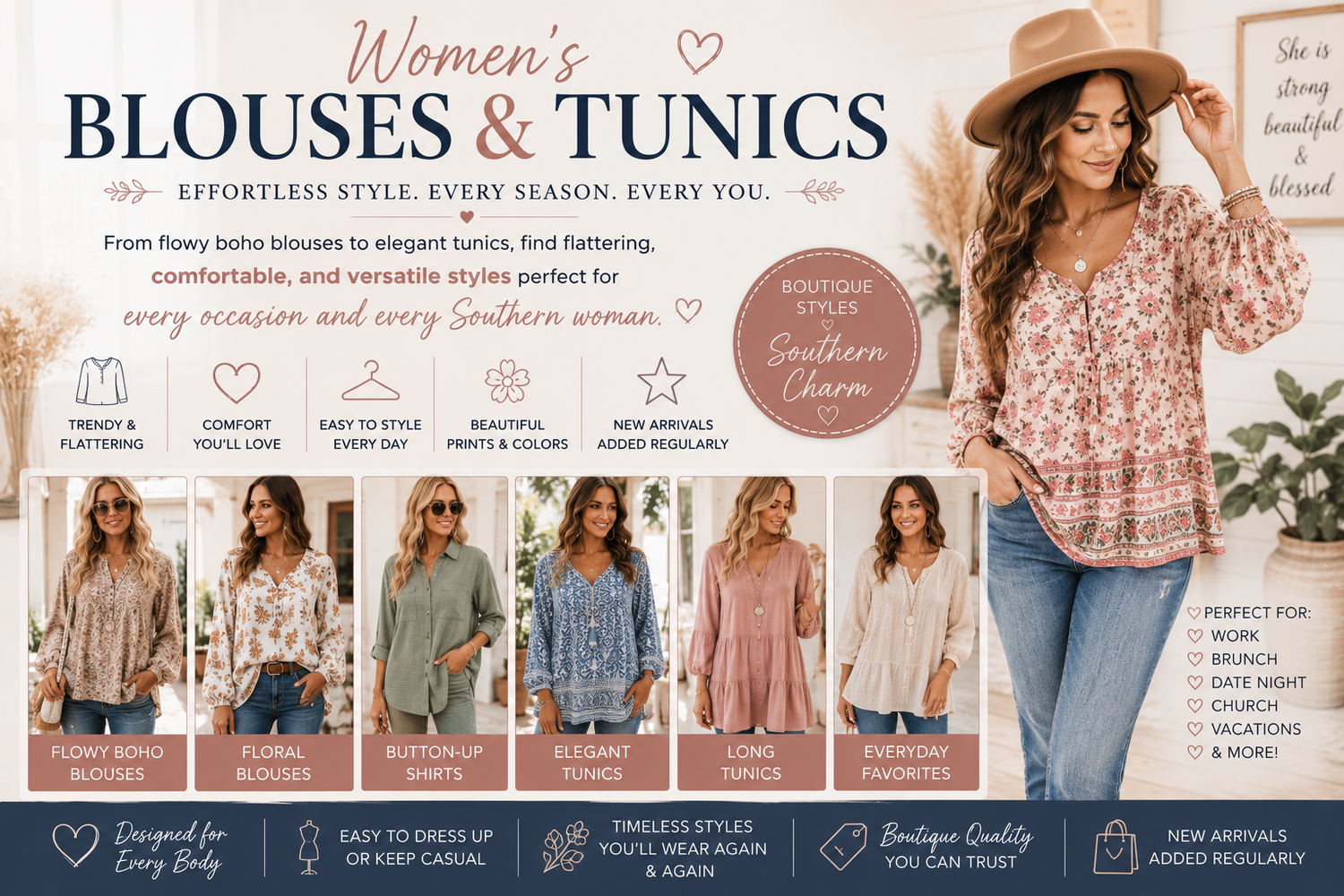 Blouses & Tunics