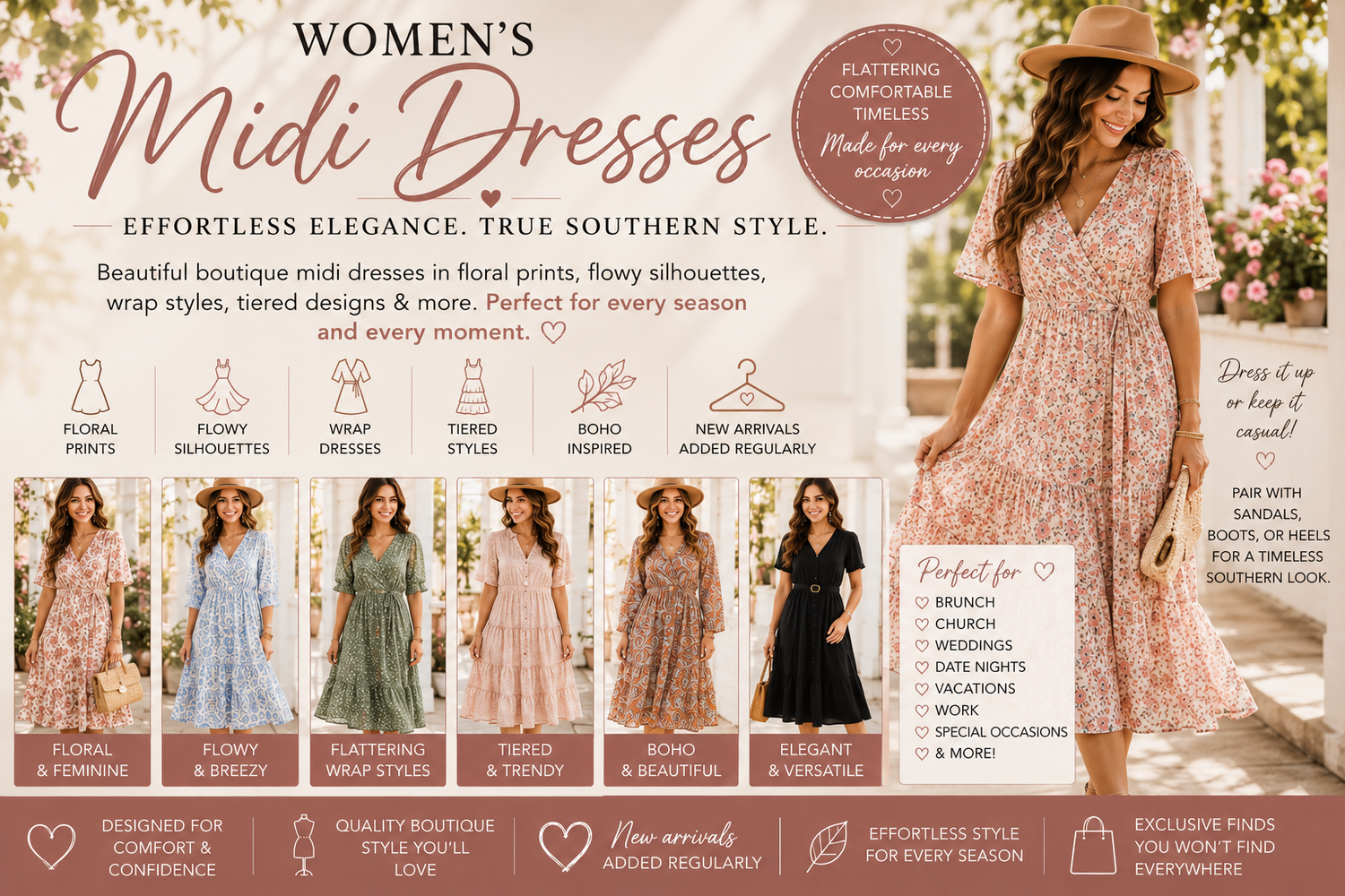 Midi Dresses