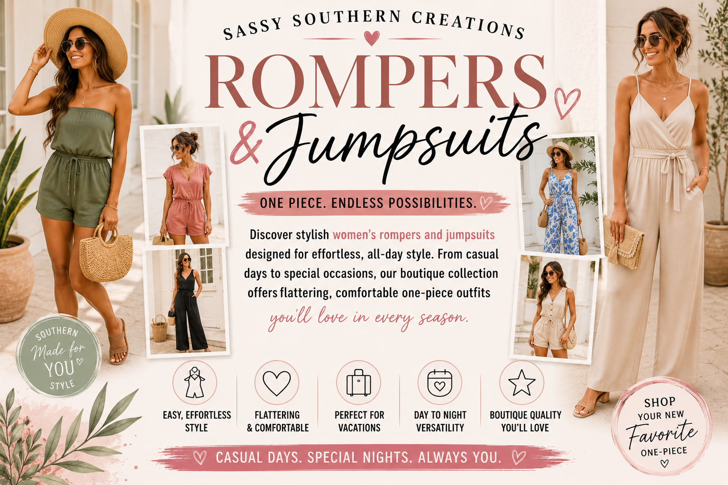 Rompers & Jumpsuits