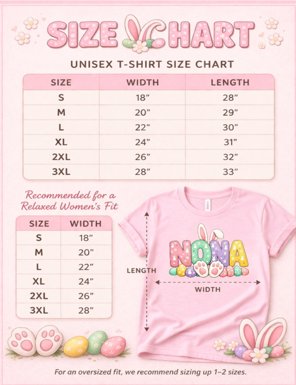 Nona Easter Bunny Shirt – Cute Grandma Spring Tee – Pastel Bunny Graphic T-Shirt – Easter Family Gift for Nona