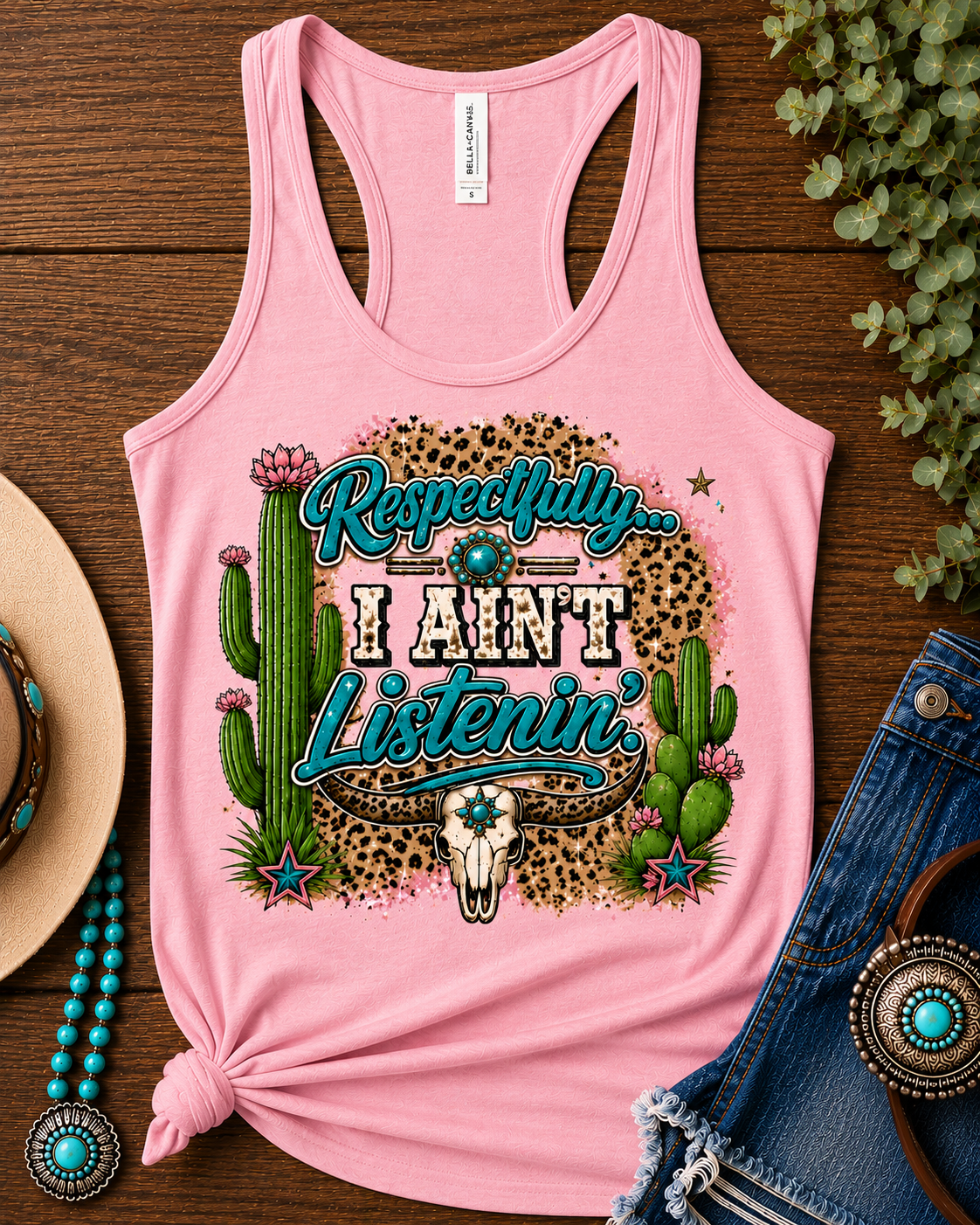 Respectfully I Ain't Listenin Shirt | Southern Graphic Tee